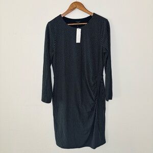 ann taylor denim shirt dress NWT Ann Taylor LOFT Cotton Lyocell Denim Shirt Dress Dress Roll Tab Sleeve Sz S